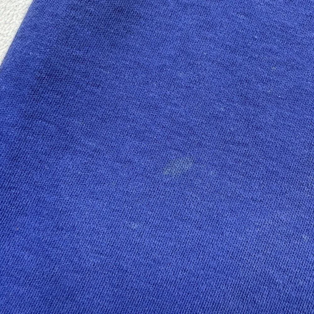 VINTAGE 70's 80's Ralph Lauren Polo Shirt Mens Medium Short Sleeve Blue Pony‎